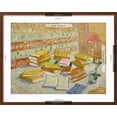thumbnail image 5 of Art.com The Yellow Books Giclee Print by Vincent van Gogh, Brown Frame Wall Art, 29" x 23", 5 of 5