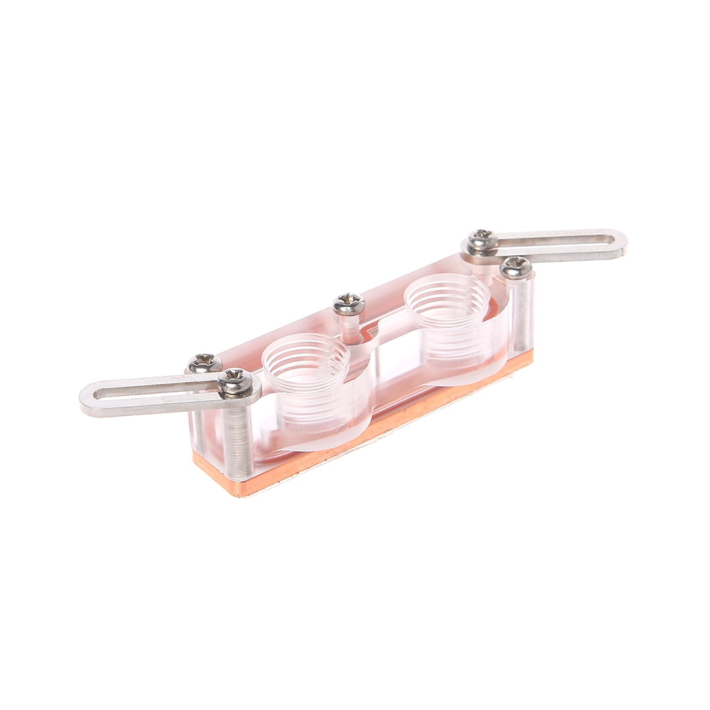 Zeiwohndc Acrylic Water for Tank Cooler Water Cooling Radiator PC CPU Water Block