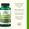 thumbnail image 4 of Swanson Dietary Supplements Quercetin & Bromelain Capsule 100ct, 4 of 7