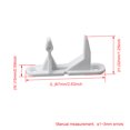 thumbnail image 5 of BQLZR Kit de Remplacement de Verrouillage de Couvercle de Laveuse 4 Pcs 131763310, 5 of 5