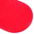 thumbnail image 3 of TOYMYTOY  Heat Insulation Gloves Red Cotton Silicone for Outdoor Bbq, 3 of 7