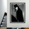 thumbnail image 2 of V For Vendetta, Canvas Home Decor, Wall Art Canvas, Living Room Printed Canvas, Famous Quote Wall Decor, V For Vendetta Art Canvas, Canvas Wall Decor - Gallery Wrapped, 2 of 5