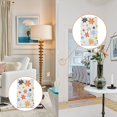 thumbnail image 4 of Yayeee Duplex Wall Plate 1-Gang 4.5"x2.7" Home Receptacle Light Switch Decorative Outlet Cover, Colorful Retro Floral, 4 of 7