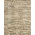 thumbnail image 1 of Ahgly Company Machine Washable Indoor Rectangle Abstract Dark Almond Brown Area Rugs, 5' x 8', 1 of 7