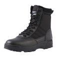 thumbnail image 4 of Botas Army Combat Lace Up Transpirables Altas Ligeras para Hombre (44) Negro, 4 of 8