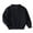 Black, variant on Unisex Kids Uniform Sweater Cardigans Zipper Jacket Stand Collar Long Sleeve Knit Spring School Uniforms