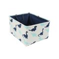 thumbnail image 1 of Unique Bargains Collapsible Fabric Storage Bin Basket Closet Organizers Drawstring Closure, 1 of 8