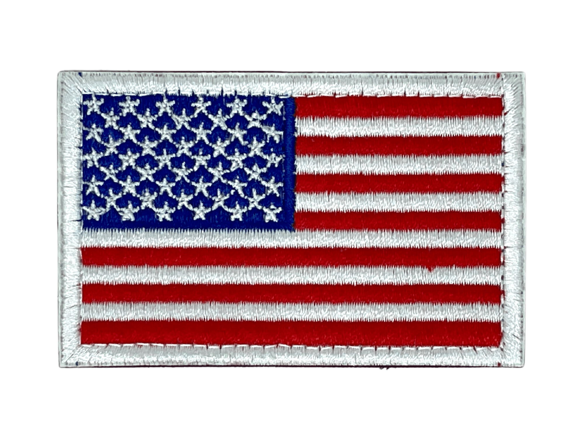 Embroidered American Flag Patch With Velcro Backing – Carry The Load Shop