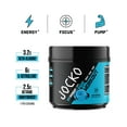 thumbnail image 3 of Jocko Fuel Preworkout Powder, Blue Raspberry, High Stim, Sugar-Free, 200mg Caffeine, 20 Servings, 3 of 10
