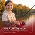 thumbnail image 4 of DaddyGoFish Spinning Fishing Rod and Reel Combo Set with Tackle Box | Fishing Pole | Carbon Fiber Telescopic Fishing Rod Kit | Spinning Reel for Travel Saltwater Freshwater Fishing Gear Kit, 4 of 8