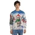 thumbnail image 4 of Hello Winter Sphynx Frosty Morning Walk Welcome Snowy Christmas All Over Print 3D Sweatshirt Unisex Merch Cat Lover Kitten Owner Gifts Idea - 02018, 4 of 6