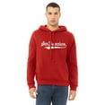 thumbnail image 2 of Daxton Adult Unisex Pullover USA Cities State Script Hoodie Fleece Sweatshirt, San Francisco Red White, XL, 2 of 2