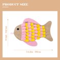 thumbnail image 4 of EeaseMX Adorable tapete para oler, tapete de alimentación para el hogar, manta para oler con forma de pez, accesorio para mascotas, 4 of 7