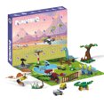 thumbnail image 5 of Calendario de adviento de bloques navideños, juego de regalo para niños, dinosaurio, animal, insecto, tiburón, pulpo, cangrejo, juguetes educativos, regalo de cumpleaños 2024, 5 of 5