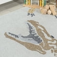 thumbnail image 6 of JONATHAN Y KDW103A-28 Kingdarr T-Rex Modern Kids Machine-Washable Cream/Multi 2 ft. x 8 ft. Runner Rug, Bohemian, Pet Friendly, Stain Resistant, Easy to Clean, for Living Room, Bedroom, 6 of 10