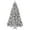 Snowy Green | 8FT, variant on 8FT Pre-Lit Black Artificial Christmas Tree with 550 Warm White LEDs, 8 Lighting Modes, Remote Control, Perfect for Holiday Décor
