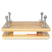 Book Bookbinding, Wooden Bamboo Book , Portable Kits for Bookbinding Supplies