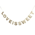 thumbnail image 1 of Glitter Is Sweet Banner Cartel De La De Bodas De De 3.28 Yardas Yotijar El amor es la bandera de la boda dulce, 1 of 8