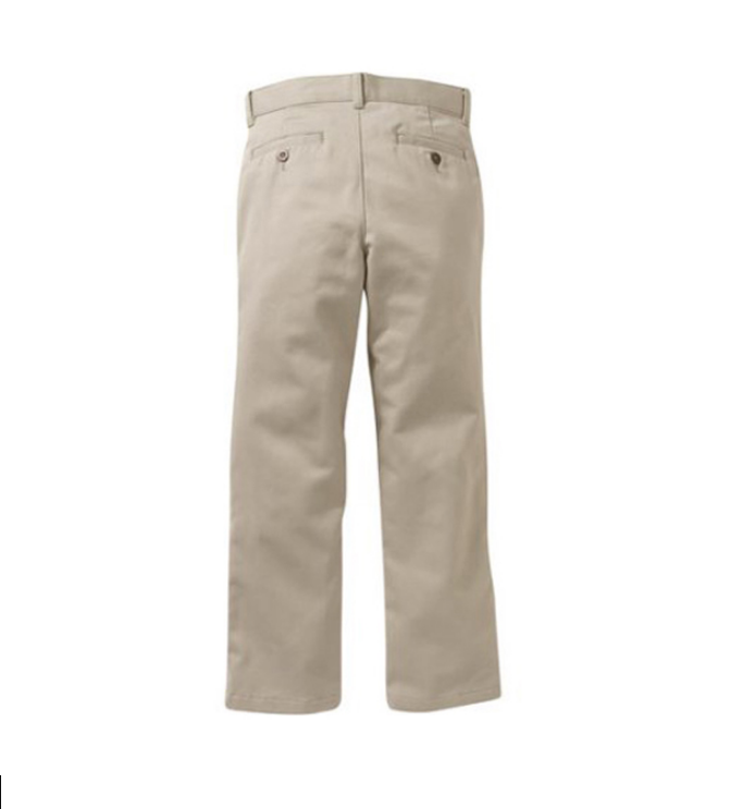 George Boys Flat Front Twill Pant With Scotchguard - image 3 of 3