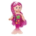 thumbnail image 4 of Muñeca Sirena Toysmith Bathtime de 23 cm con pelo largo para niños mayores de 3 años, 4 of 4
