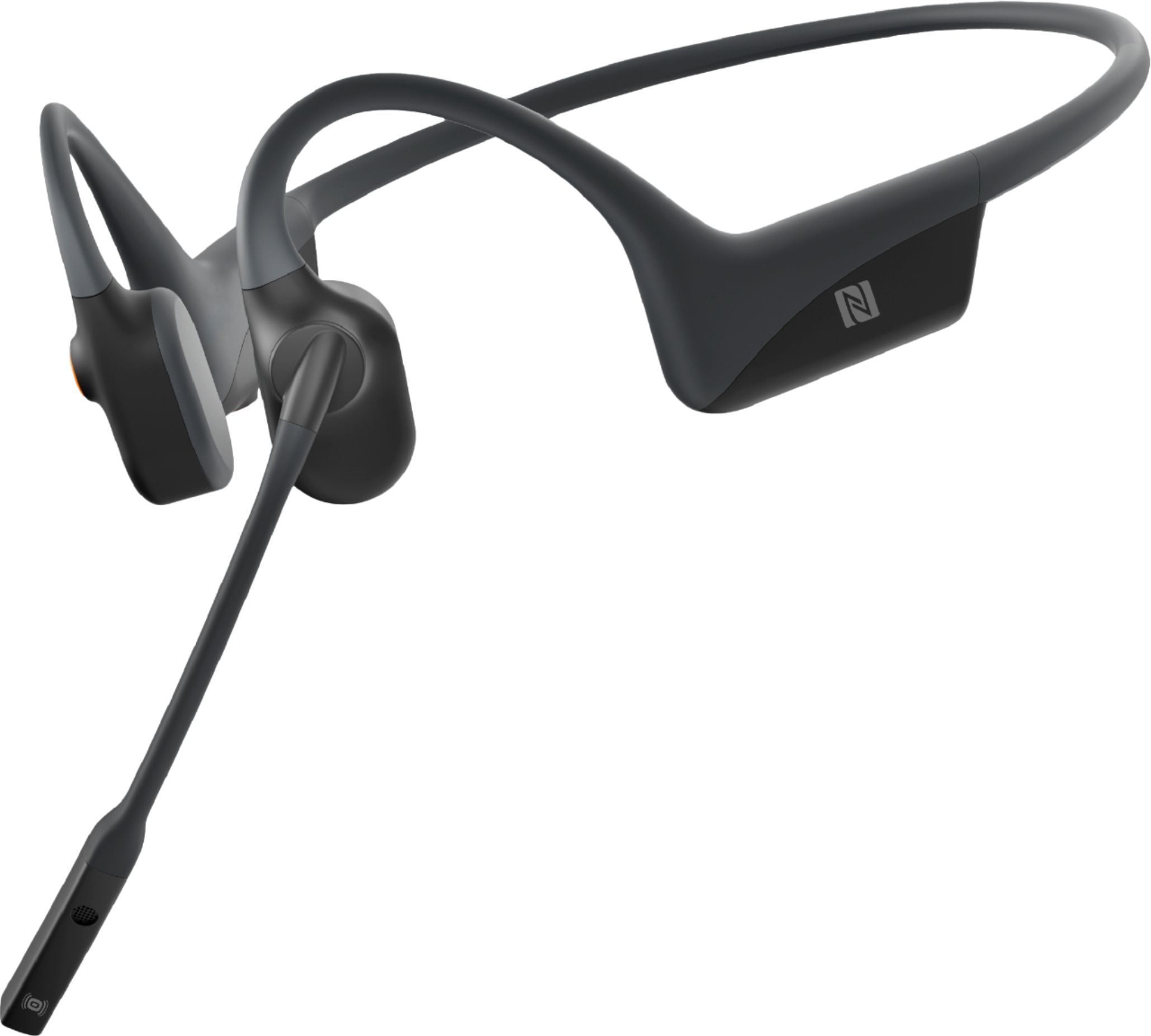 AfterShokz OpenComm Slate Grey 骨伝導 イヤホン ワイヤレス Bl AFTERSHOKZ OpenComm Stereo Wireless Headset with Noise-Canceling