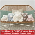 thumbnail image 5 of GUND Original Snuffles Teddy Bear, Stuffed Animal Plush Toy for Ages 1 and Up, Purple, 10, 5 of 8