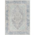 thumbnail image 2 of Lagos Light Grey 6'7" x 9' Traditional Rectangle Area Rug, 2 of 6