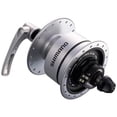 thumbnail image 2 of Shimano Deore LX DH-3N72 Dynamo Front Hub - QR x 100mm, Rim Brake, Silver, 36h, 2 of 2