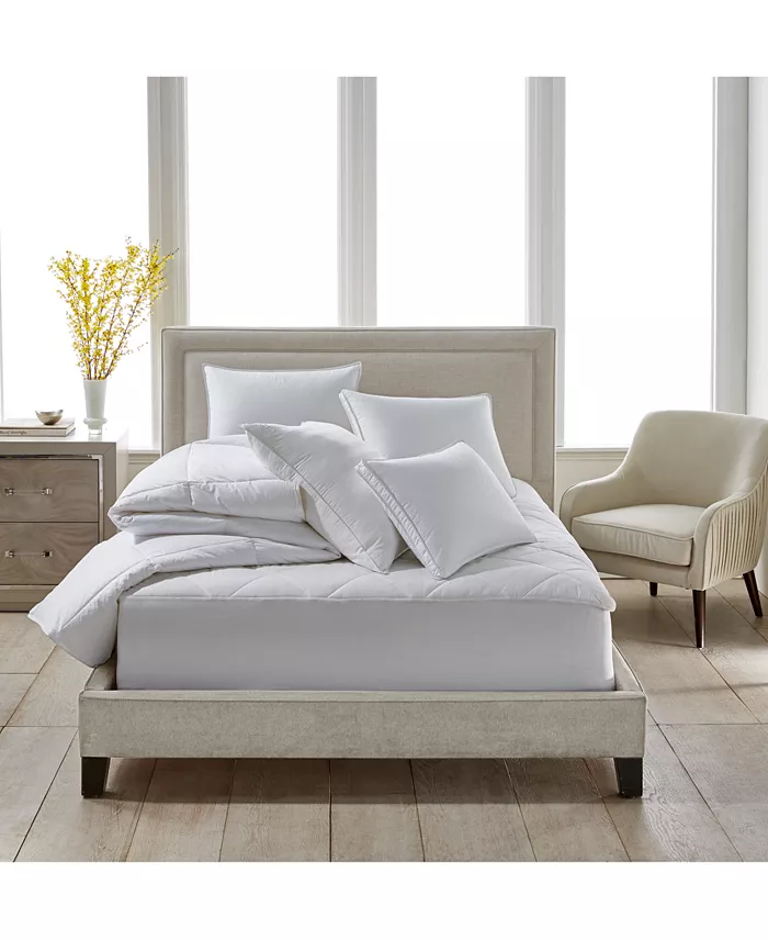 Hotel Collection Primaloft Hi Loft Down Alternative All Season Hypoallergenic Comforter, Full/Queen, White