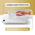 thumbnail image 6 of Case Yard iPhone-SE Case Clear Soft & Flexible TPU Ultra Low Profile Slim Fit Thin Shockproof Transparent Bumper Protective Cover Drop Protective Cell Phone Cases (Lobster), 6 of 8