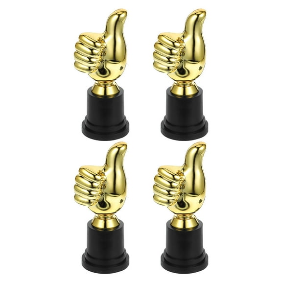 WORGEOUS  4 Pcs Baseball Trophies for Kids Golden Rewards Child Student