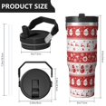 thumbnail image 4 of Christmas 30oz Handheld Travel Tumbler with Handle – Double Wall Stainless Steel Insulated Cup, Flip Straw Lid, Leak-Proof & BPA-Free for Hot and Cold Drinks – Durable Coffee & Juice Mug Black, 4 of 7