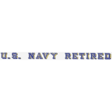 U.S. Navy Retired 23.25"x1.5" Window Strip