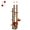 Brown, variant on PAWZ Road 90.5-100.4" Floor to Ceiling Cat Tree Tower Adjustable Cat Tree for Cats Scratching Brown