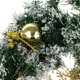 thumbnail image 3 of de pino artificial de 6.5 pies para la decoración para hogar de vacaciones de Navidad Oro Gloria Cubierta de la puerta de la ventana de Navidad, 3 of 8