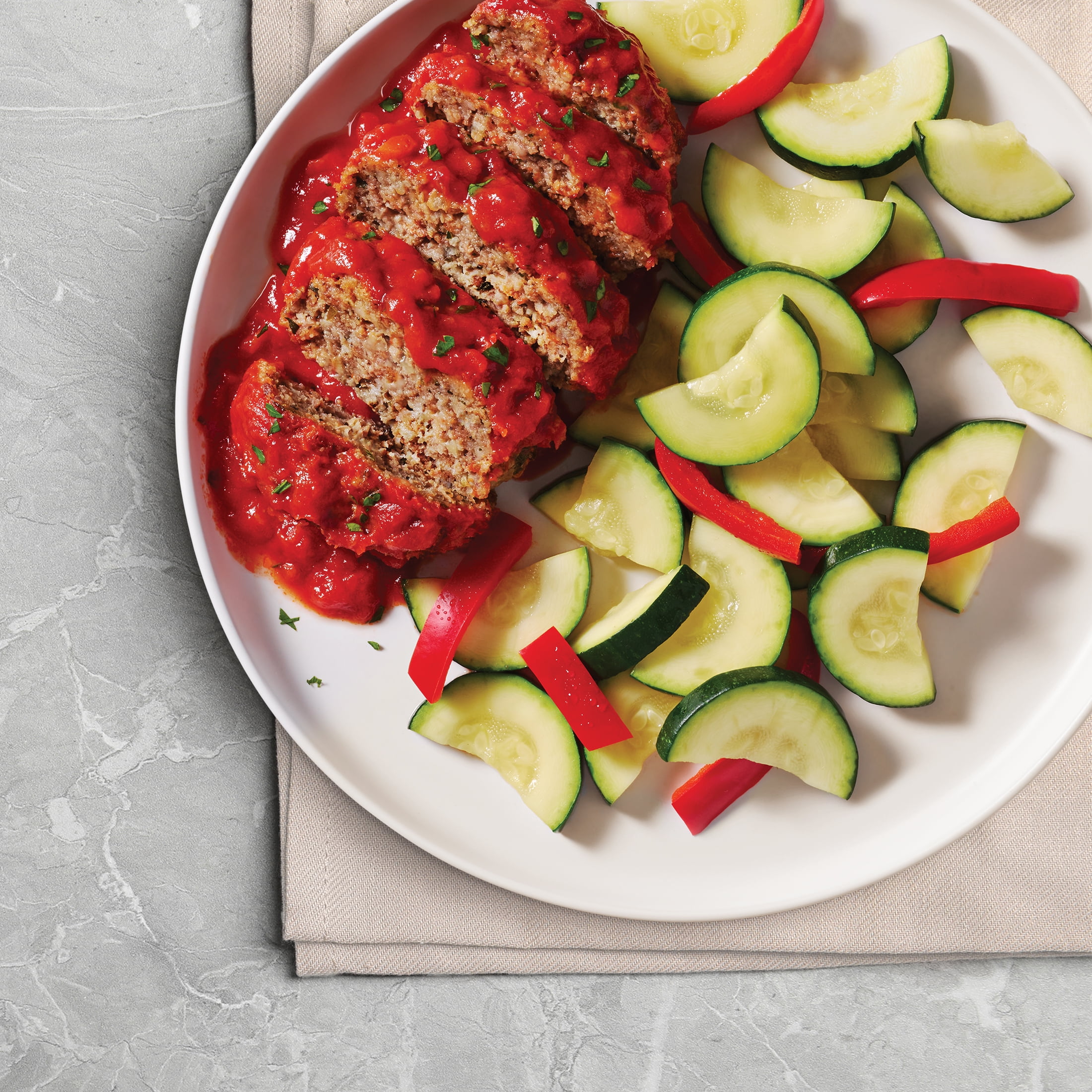 Beautiful Meatloaf with Vegetables Bowl by Drew Barrymore, 9.76 oz (Frozen)