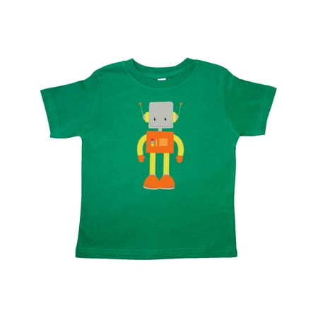 

Inktastic Cute Robot Little Robot Smiling Robot Gift Toddler Boy or Toddler Girl T-Shirt