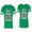 Men Green / Women Green, variant on I Love My Crazy GF BF Matching Couple Cotton Jerseys (Men Green / Women Black) (Men S / Women S)
