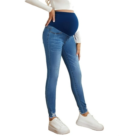 

Maternity Denim Skinny Jeans Medium Wash XS