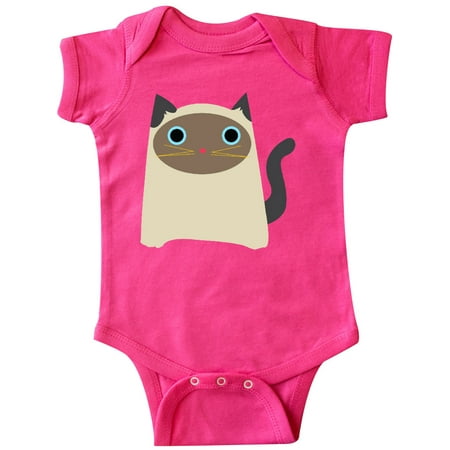 

Inktastic Wide Eyed Cat Gift Baby Boy or Baby Girl Bodysuit