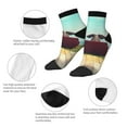 thumbnail image 5 of Fuzoiu Elehpant And A Giraffe Looking At The Sea Print Adult Socks, Crew Moisture-wicking Socks, Unisex Cushion Crew Socks,Casual Sports Ankle Socks, 5 of 7