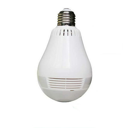 

CALAFEBILA Christmas Gift New E27 Bulb Camera 1080p Mobile Phone Wireless WiFi Network Home Camera 360 ° Infrared Night Vision Mobile Monitoring Monitor Two-way Voice Call Gift for Women
