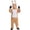 Khaki, variant on Coerni Toddler Kids Reindeer Onesie Cute Antler Hood One‑Piece Jumpsuit Boys Girls Soft Plush Loungewear Christmas Halloween Dress-Up Party