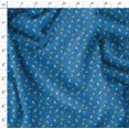 thumbnail image 4 of Soimoi Modal Satin Fabric Flycathcer Bird Print Fabric by the Yard 42 Inch Wide, 4 of 5