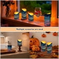 thumbnail image 7 of 2 PCS Tilted Flameless Candles Flickering LED Lights Battery Operated Candles with Remote Timers for Holiday Decor Heart-shaped Garlands Float, 7 of 7
