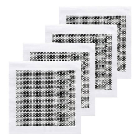 

VEAREAR 1 Set Wall Repair Patch Kit Self Adhesive Strong Stickiness Aluminum 2/4/6/8 Inch Wall Patch Hole Fixer Repair Kit for Office