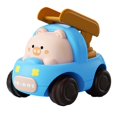 thumbnail image 2 of Kokiya Animal Car Toy Inertial Engineering Car Portable Indoor Activities Kids' Toy Car Ladder truck, 2 of 9