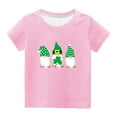 thumbnail image 3 of Rciityk Toddler T Shirts Big and Little Boys Girls Summer Casual Short Sleeve Crew Neck T Shirt St. Patrick's Day Graphic Tee Tops for 7 Years - Spring/Summer Savings Clearance, 3 of 5