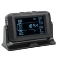 thumbnail image 2 of 6 Wheel Wireless Tire Pressure Monitor DC 5V IP67 Waterproof High Low Pressure Alarm 8bar Solar TPMS for Truck RV, 2 of 8