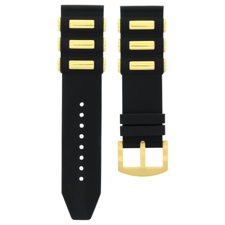 26MM SILICONE RUBBER DIVER BAND STRAP FOR INVICTA 17882 11339